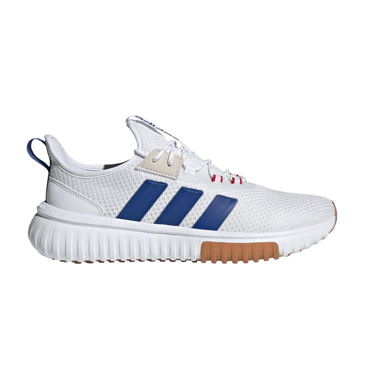 adidas Kaptir 4.0 'White Royal Scarlet' — Cloud White/Royal Blue/Better Scarlet