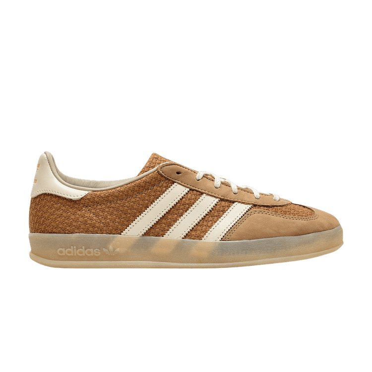 adidas Gazelle Indoor 'Cotton Weave Pack - Brown Desert' — Brown Desert/Wonder White/Magic Beige