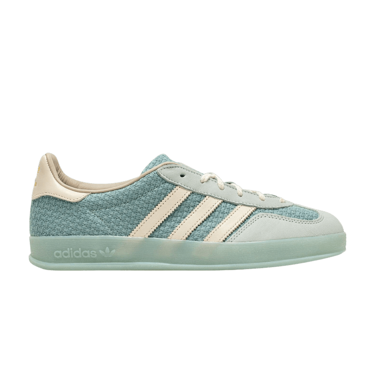 adidas Gazelle Indoor 'Cotton Weave Pack - Light Blue' — Supplier Color/Wonder White/Supplier Color