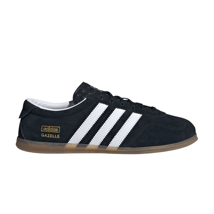 adidas Wmns Gazelle Lo Pro 'Black White Gum' — Core Black/Cloud White/Gum