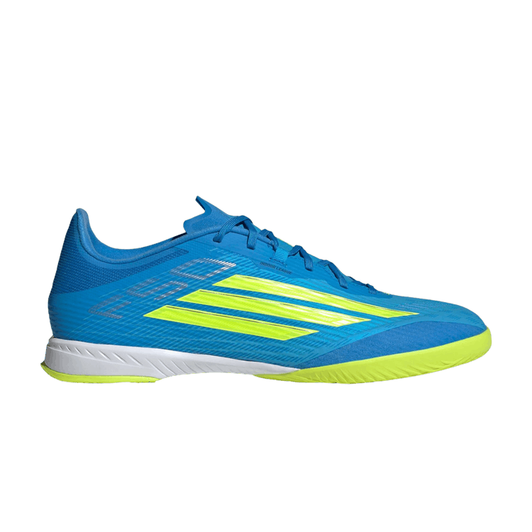adidas F50 League Indoor 'Lucid Ray Blue Team Solar Yellow 2 Lucid Aquamarine' — Lucid Ray Blue / Team Solar Yellow 2 / Lucid Aquamarine