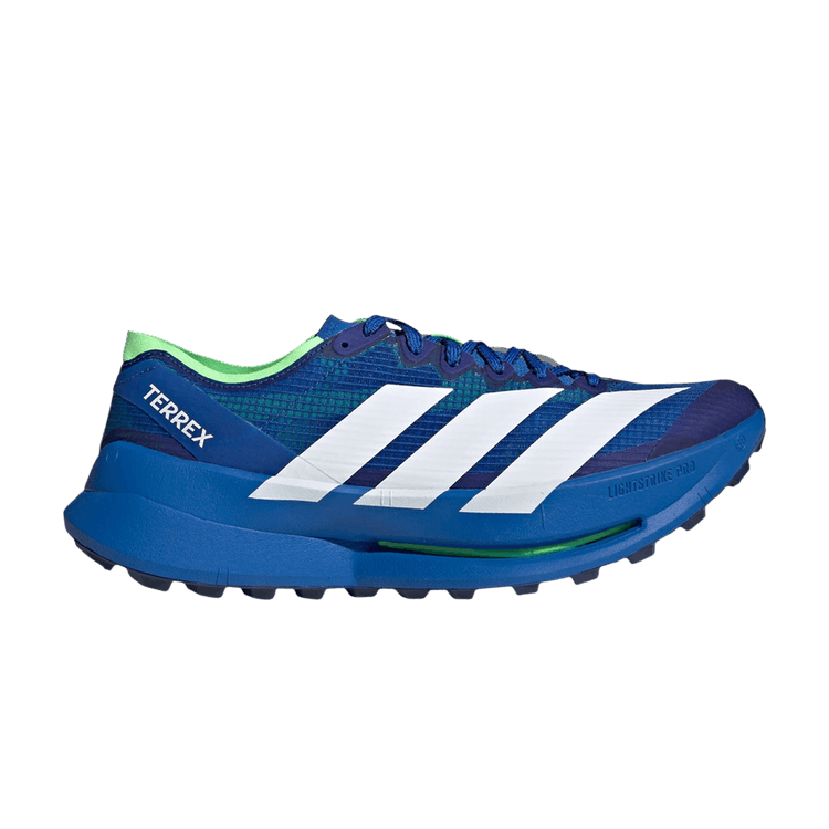 adidas Terrex Agravic Speed Ultra 2 'Blue Cloud White' — Blue/Cloud White/Lime Burst