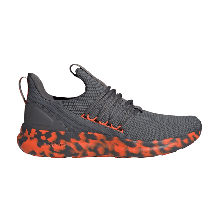 adidas Lite Racer Adapt 7.0 'Grey Semi Impact Orange' — Grey Five/Semi Impact Orange/Grey Six