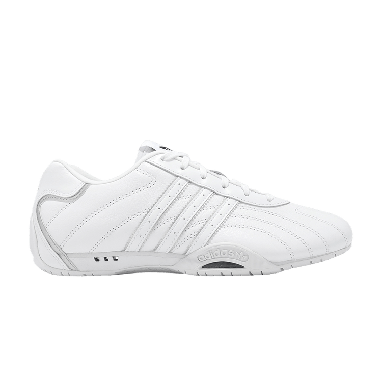 adidas Wmns Adi Racer Low 'White Silver Metallic' — Cloud White/Core Black/Silver Metallic