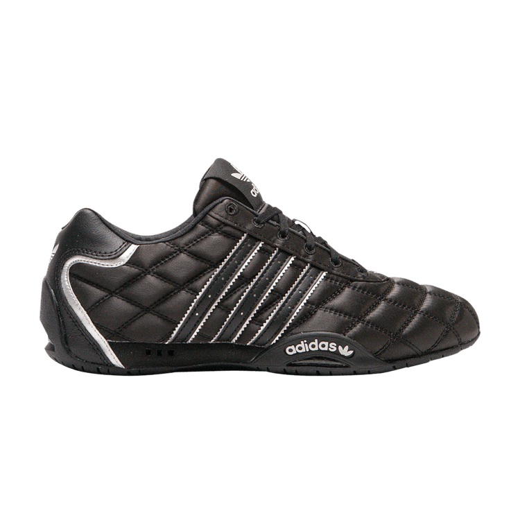adidas Wmns Adiracer Lo 'Core Black Silver Metallic' — Core Black/Silver Metallic