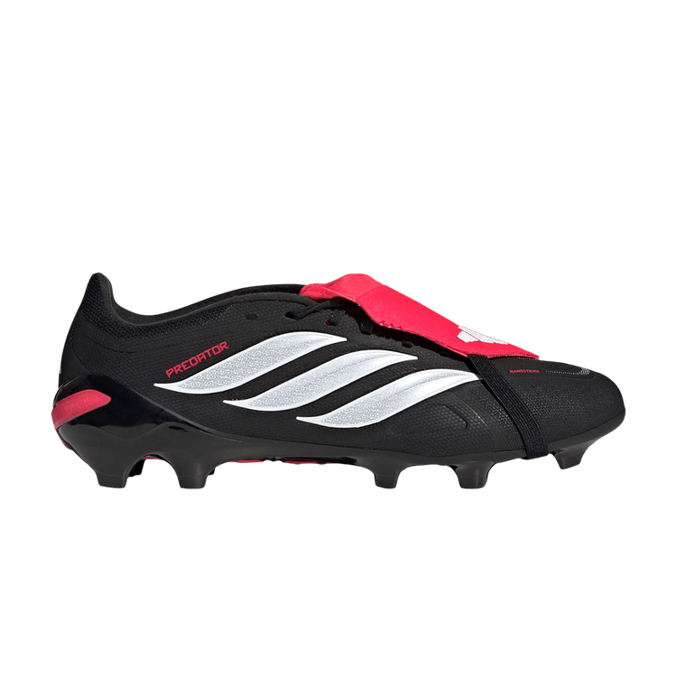 adidas Predator League Fold Over Tongue FG 'Core Black Cloud White Lucid Red' — Core Black/Cloud White/Lucid Re