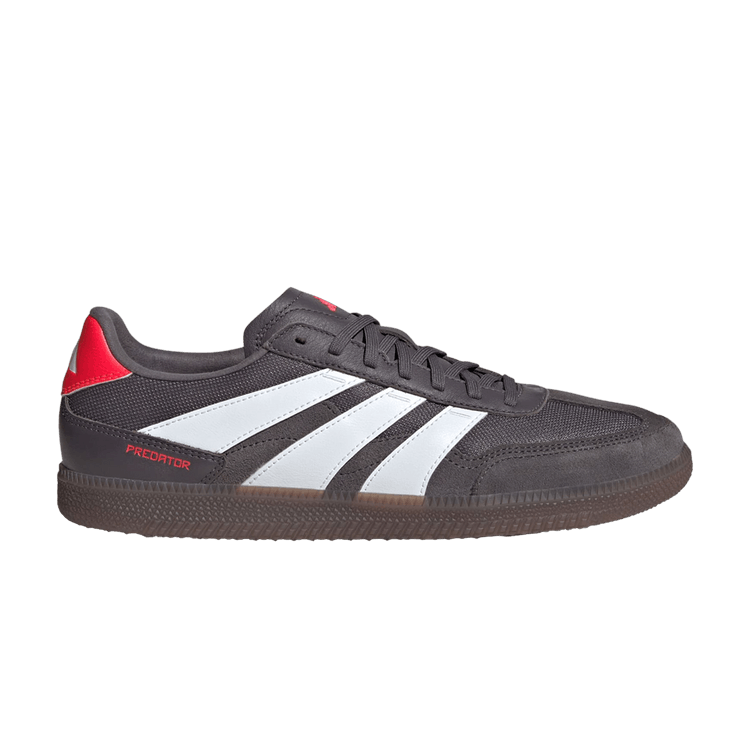 adidas Predator 24 League Low Freestyle 'Grey Strata White Red' — Grey Strata/Cloud White/Lucid Red