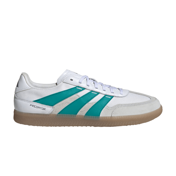adidas Predator 24 League Low Freestyle 'White Equipment Green' — Cloud White/Equipment Green/Grey