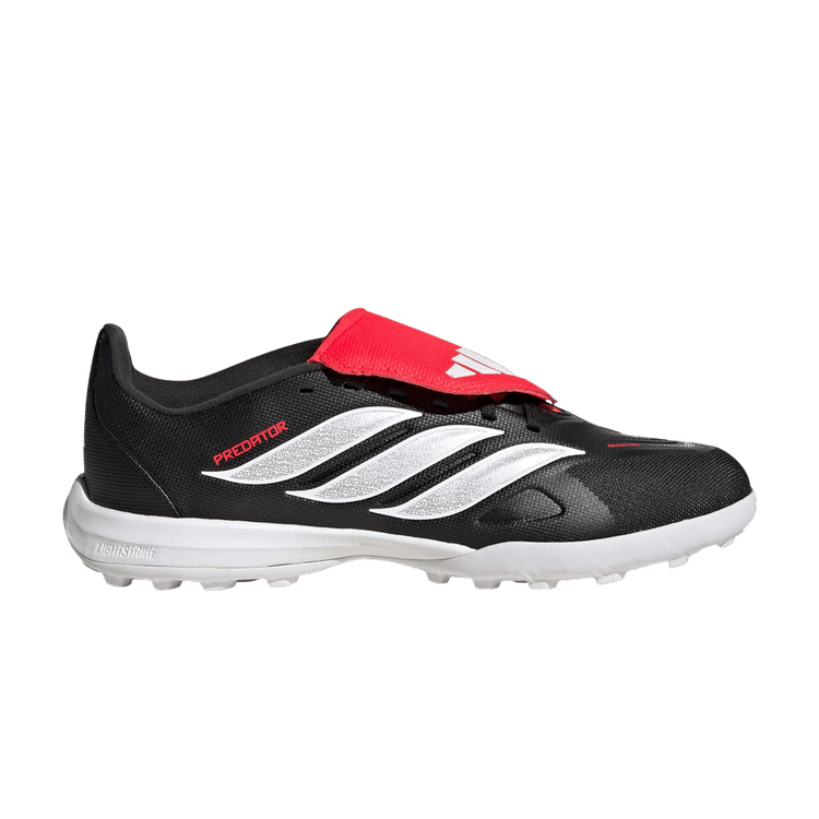 adidas Predator League TF Little Kid 'Core Black Cloud White Lucid Red' — Core Black / Cloud White / Lucid Red