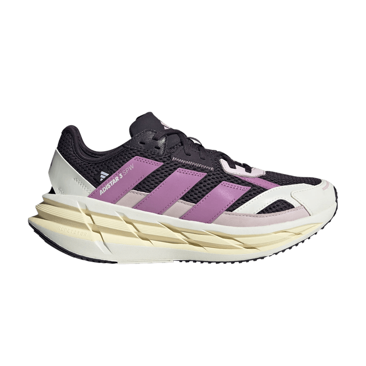 adidas Wmns Adistar 3 'Aurora Black' — Aurora Black/Preloved Purple/Off White
