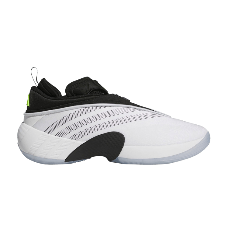 adidas D.O.N. Issue #7 'White Black' — Footwear White/Core Black/Lucid Lemon