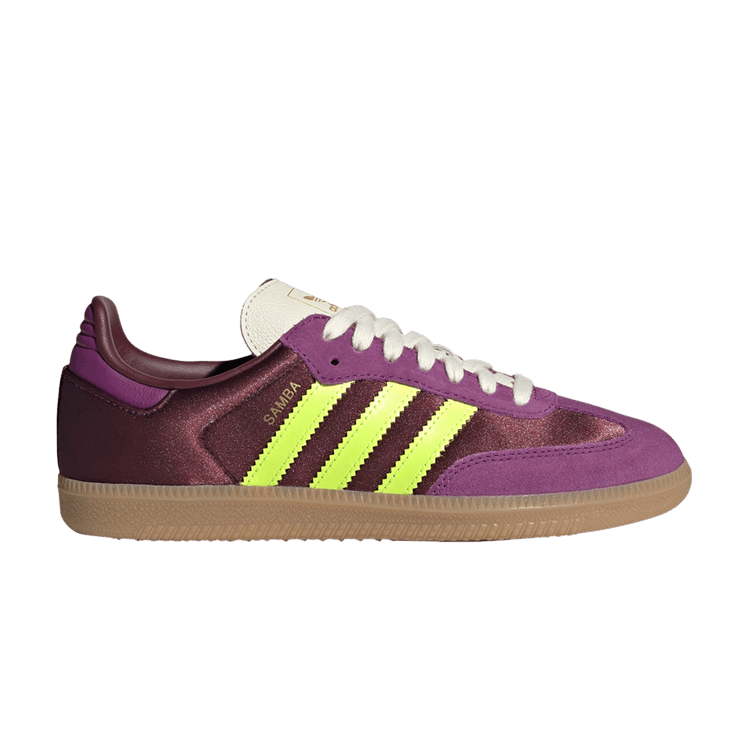adidas Wmns Samba OG 'Maroon Rich Mauve Satin' — Maroon/Rich Mauve/Gum
