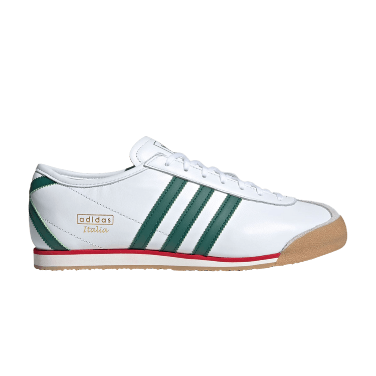 adidas Italia 70s 'White Collegiate Green Gum' — Cloud White/Collegiate Green/Gum