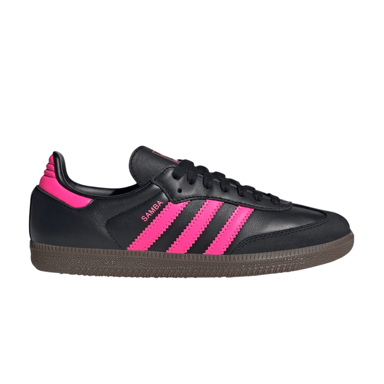 adidas Wmns Samba OG 'Black Lucid Pink Gum' — Core Black/Lucid Pink/Gum