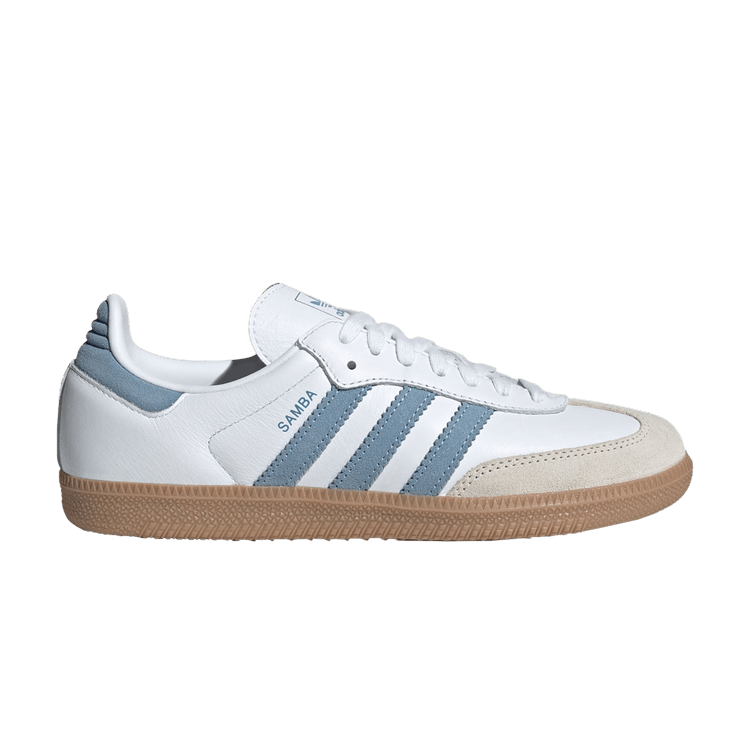 adidas Wmns Samba OG 'White Ash Blue Gum' — Cloud White/Alumina/Ash Blue