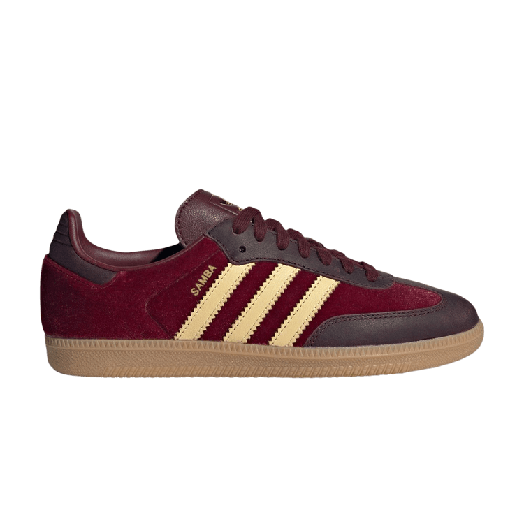adidas Wmns Samba OG 'Shadow Red Velvet' — Shadow Red/Maroon/Gum