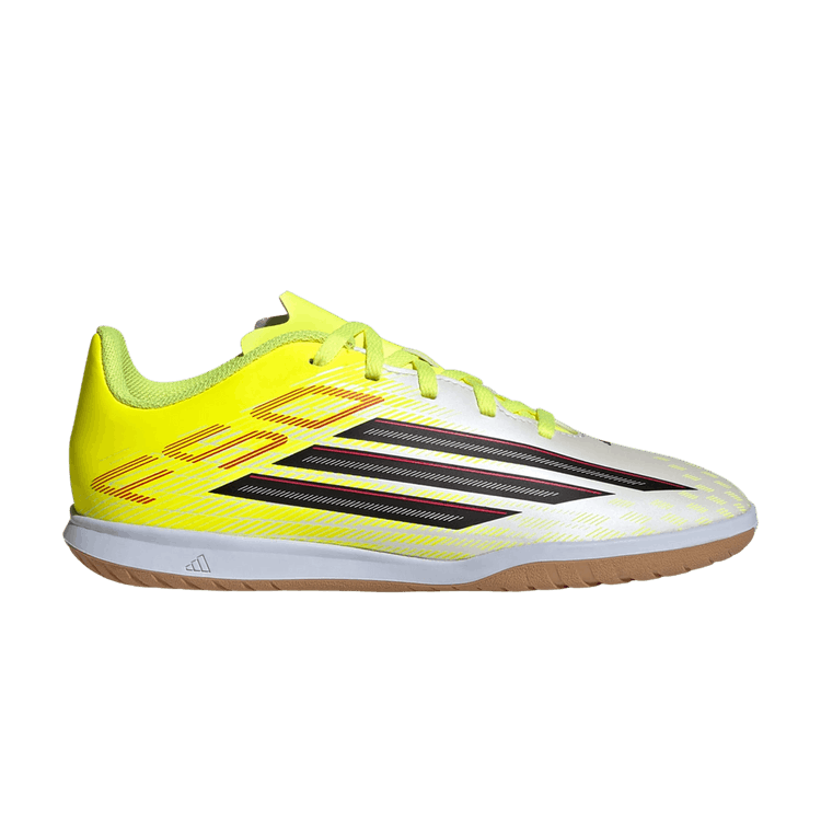 adidas F50 Club IC Little Kid 'Team Solar Yellow' — Team Solar Yellow 2 / Core Black / Lucid Red