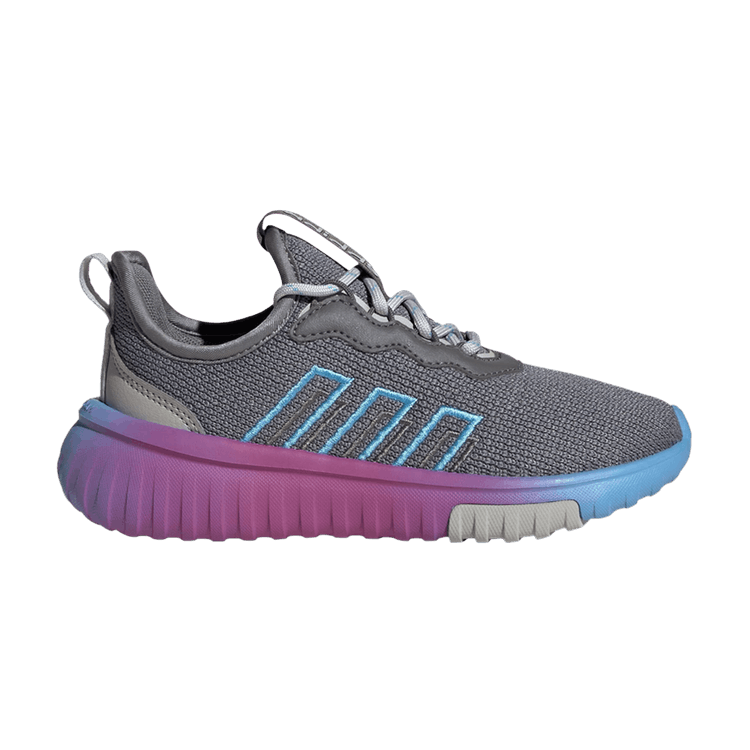 adidas Kaptir Flow 2.0 K 'Grey Purple Burst' — Grey Four/Semi Blue Burst/Purple Burst