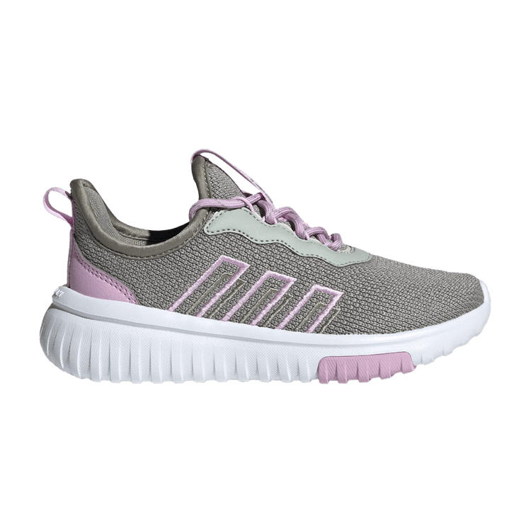 adidas Kaptir Flow 2.0 K 'Grey Lucid Pink' — Off White/Wonder White/Lucid Pink