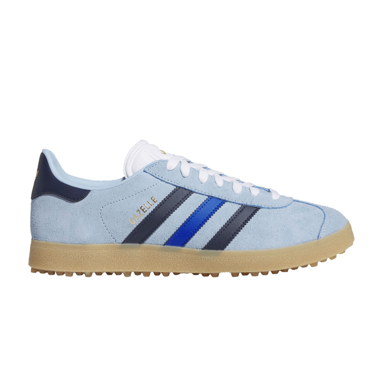 adidas Gazelle Spikeless Golf 'Clear Sky Night Indigo' — Clear Sky/Night Indigo/Royal Blue