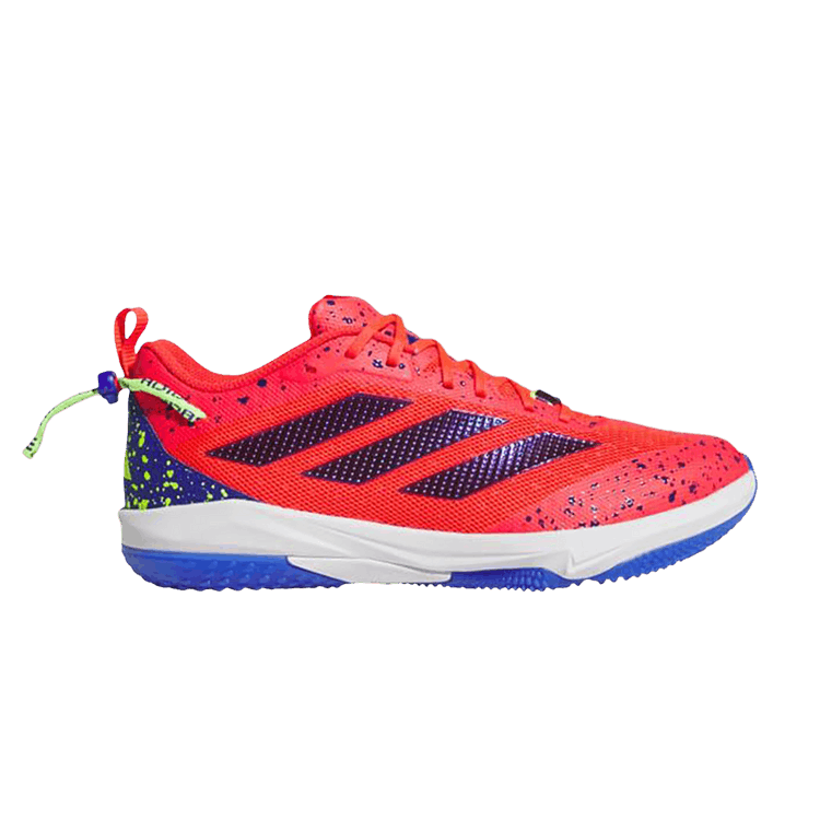 Adidas Adizero Impact Turf 2.0 'Lucid Red Blue Lemon' — Lucid Red/Lucid Blue/Lucid Lemon