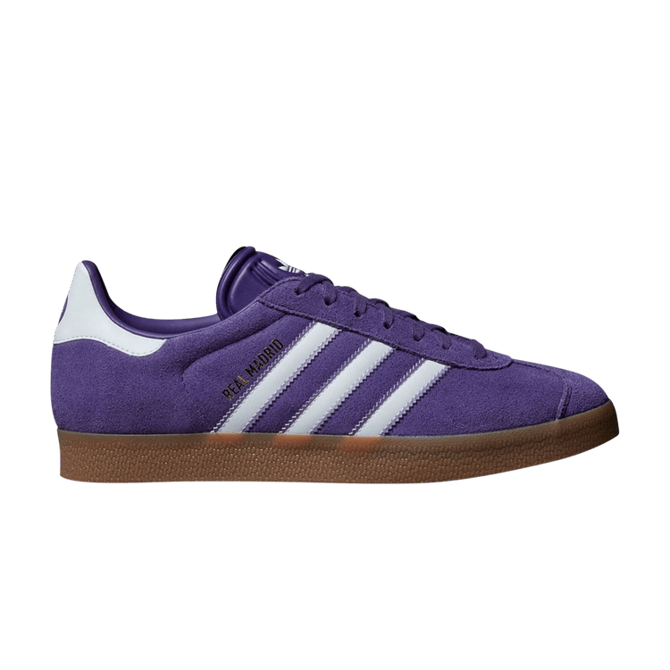 Real Madrid x adidas Gazelle 'Terrace Icons Pack' — University Purple/Cloud White/Magic Lilac