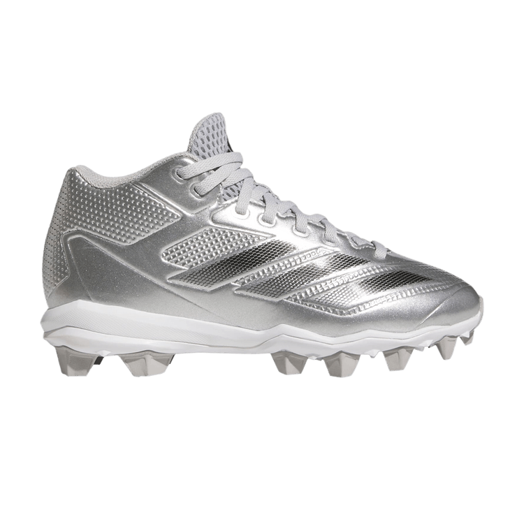 Adidas Adizero Impact Molded K 'Silver Speed Pack' — Silver Metallic/Core Black/Grey Two