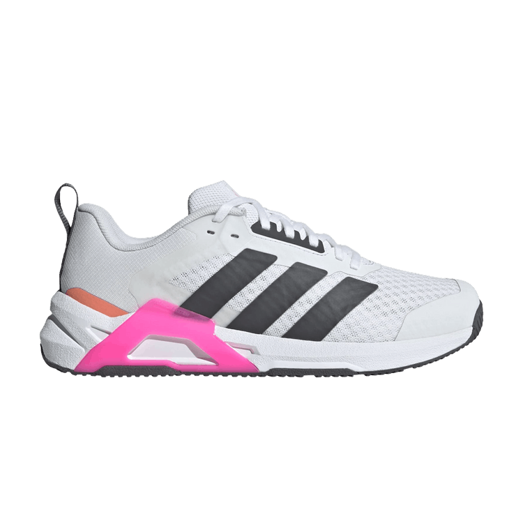 adidas Wmns Dropset Control 'White Grey Shock Pink' — Cloud White/Grey Five/Shock Pink