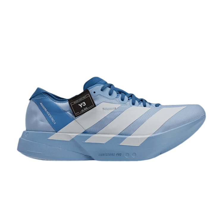 adidas Y-3 Adizero Adios Pro 4 'Ash Blue' — Ash Blue/Clear Grey/Core Blue