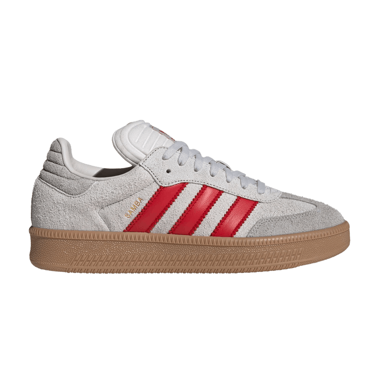 adidas Samba XLG 'Grey Scarlet Gum' — Grey One/Better Scarlet/Gum