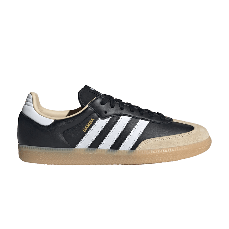 adidas Samba OG 'Black White Gum' — Core Black/Cloud White/Gum