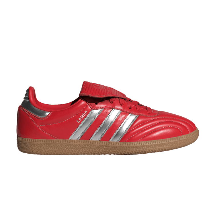 adidas Wmns Samba LT 'Scarlet Silver Metallic Gum' — Better Scarlet/Silver Metallic/Gum