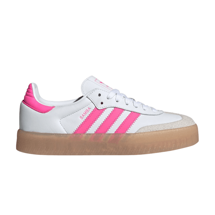 adidas Wmns Sambae 'White Lucid Pink Gum' — Cloud White/Off White/Lucid Pink
