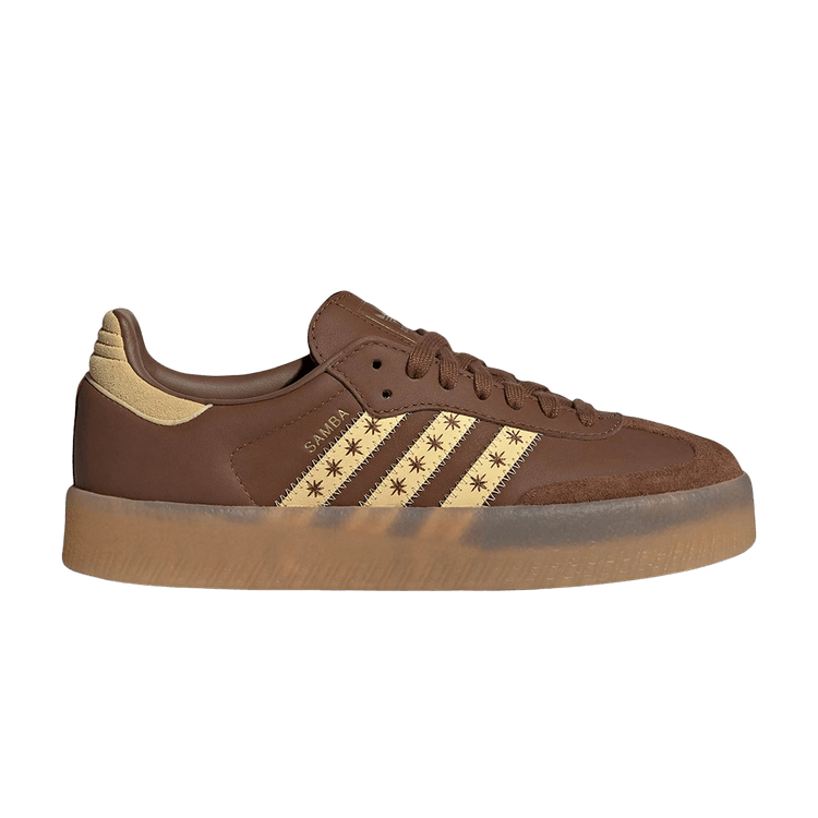 adidas Wmns Sambae 'Preloved Brown Orange Tint Clear Sky' — Preloved Brown/Orange Tint/Clear Sky
