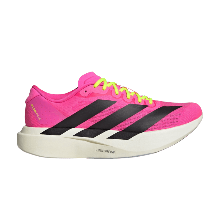 adidas Wmns Adizero Evo SL 'Lucid Pink Black' — Lucid Pink/Core Black/Cloud White