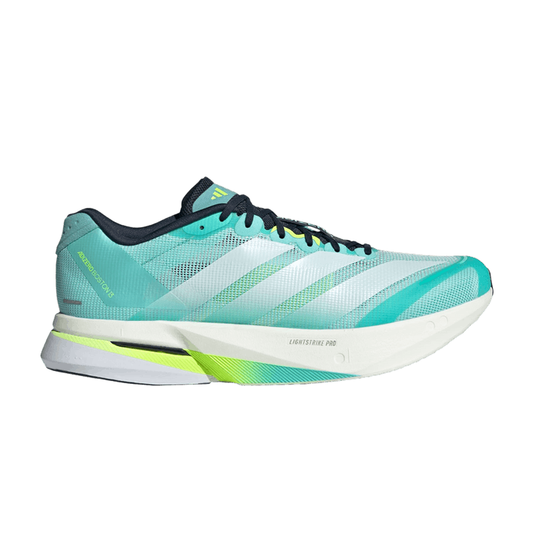 adidas Adizero Boston 13 'Flash Aqua' — Flash Aqua/Cloud White/Lucid Lemon