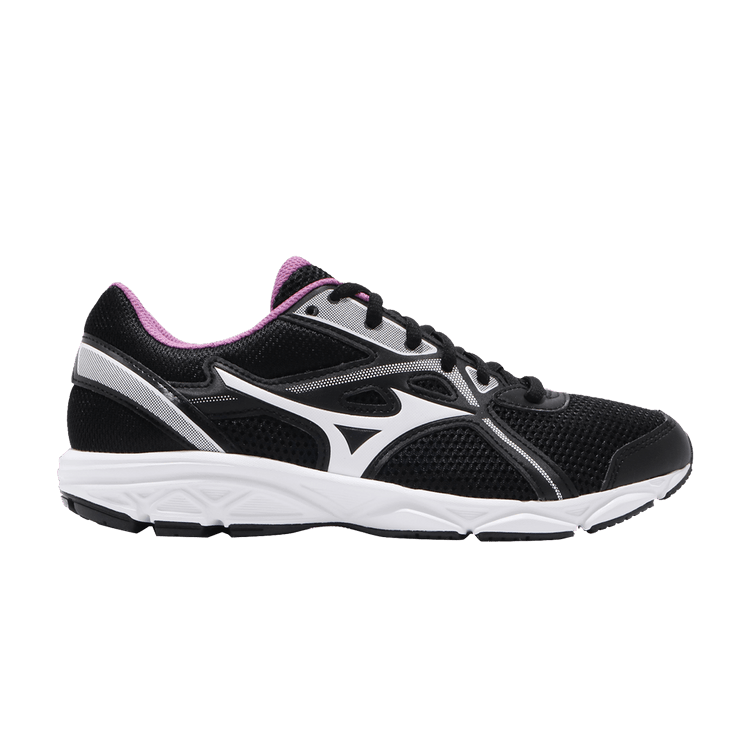 Mizuno Wmns Maximizer 22 Wide 'Black White Purple' — Black/White/Purple