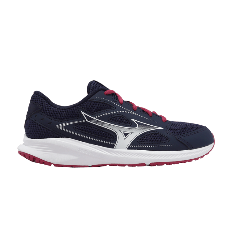 Mizuno Wmns Maximizer 26 Wide 'Navy Fuchsia' — Navy/White