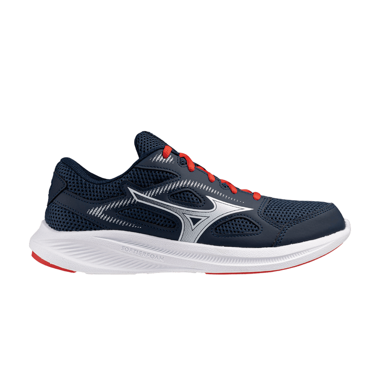 Mizuno Wmns Maximizer 27 Wide 'Navy Red' — Navy/Red