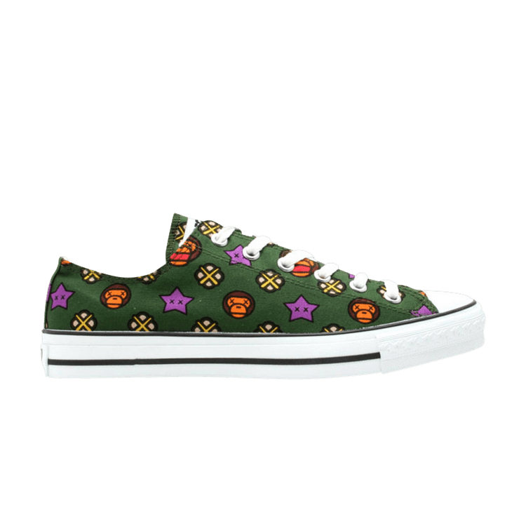 BAPE Apesta FS-010 Low 'Green' — Green