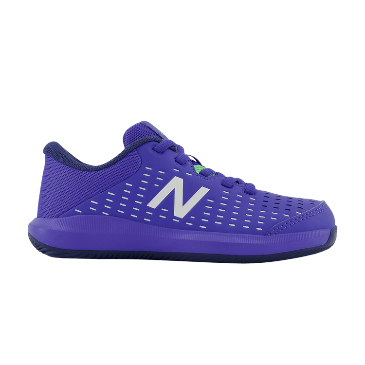 New Balance 696v4 Big Kid Wide 'Blue White' — Blue/White