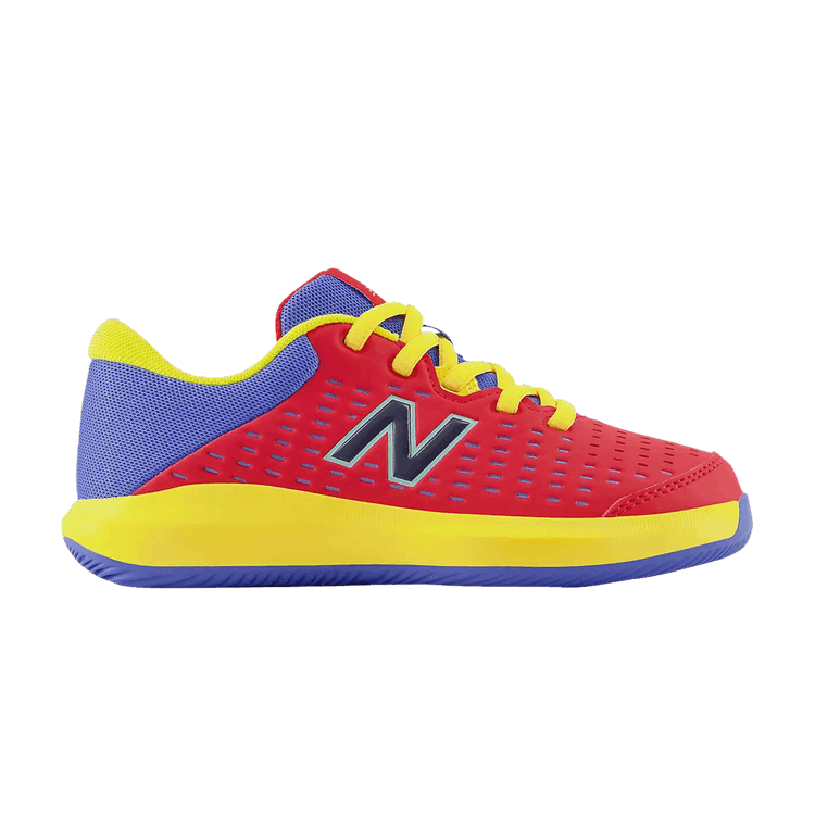 New Balance 696v4 Big Kid 'True Red Egg Yolk' — True Red/Egg Yolk/Bright Lapis