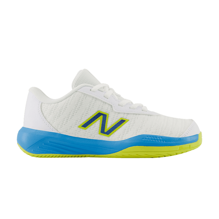 New Balance 996v5 Big Kid Wide 'Unity of Sport' — White/Spice Blue