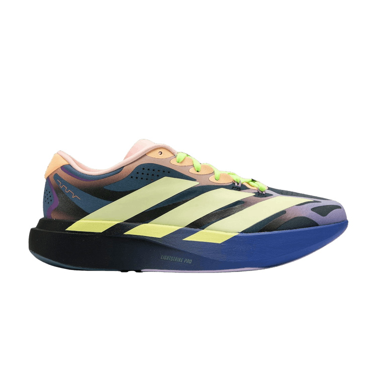 The Whitaker Group x adidas Adizero Evo SL EXO 'Do Not Duplicate: Neon Lights Blue' — Multicolor