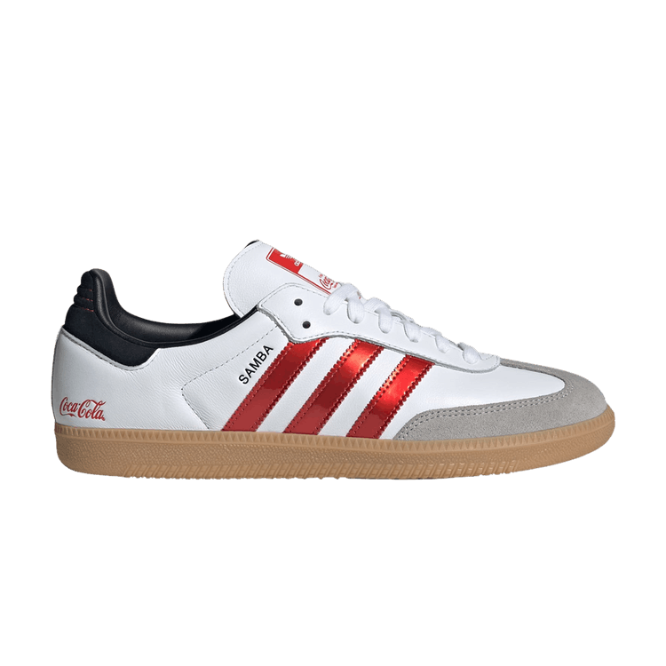 Coca-Cola x adidas Samba 'White Red' — White/Red