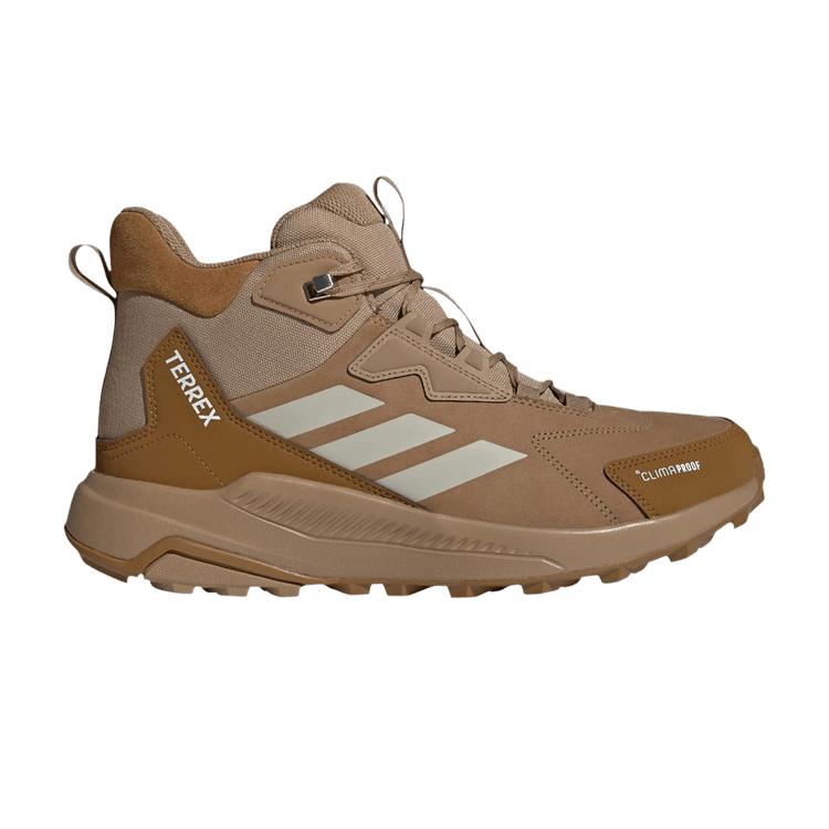adidas Terrex Anylander Leather Mid Climaproof 'Cardboard Beige' — Cardboard / Beige / Bronze Strata