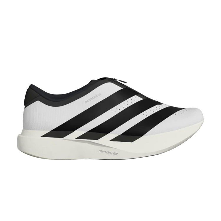 adidas Adizero Evo SL Zip 'White Black' — Footwear White/Black/Black
