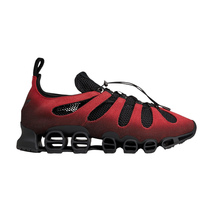 AVAVAV x adidas Wmns Megaride 'Core Black Power Red' — Core Black/Power Red/Power Red