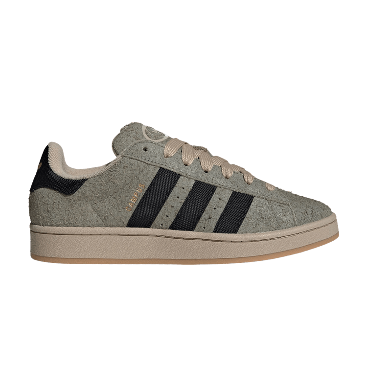 adidas Campus 00s 'Silver Pebble Core Black Stone Khaki' — Silver Pebble/Core Black/Stone Khaki