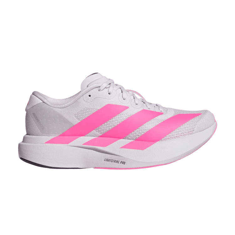 adidas Adizero Evo SL J 'Dash Grey Lucid Pink Core Black' — Dash Grey/Lucid Pink/Core Black